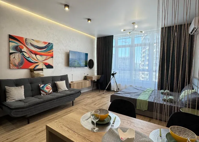 Apartment в аркадии с видом на море *