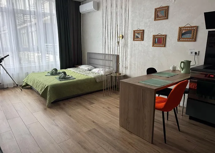 Apartament в аркадии с видом на море